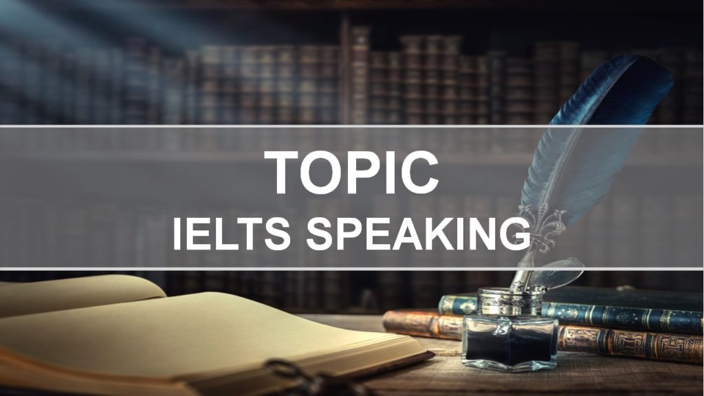 قسم التحدث في اختبار الـ IELTS