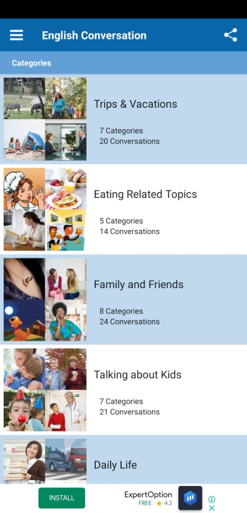 English Conversation Practice موضوعات المحادثات